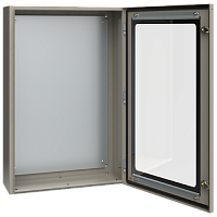 Корпус металлический ЩМП-4-0 (800х650х250мм) У2 IP54 прозрачная дверь | код YKM11-04-54-1 | IEK